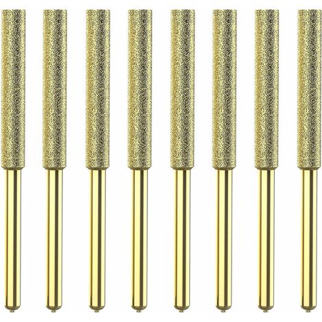 Affûteuse de chaîne diamantée titane, lime électrique, 4,8 mm – DELKEVIC