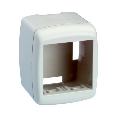 Minicassetta Esterna 2 Posti Bianca ( Master Cod. 00472-B )
