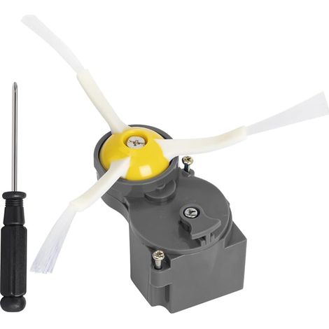 Moteur de brosse latérale amélioré pour iRobot Roomba série 500/600/700/800 870 880 760 770 780 500 600 700 595 Gris (1/4)