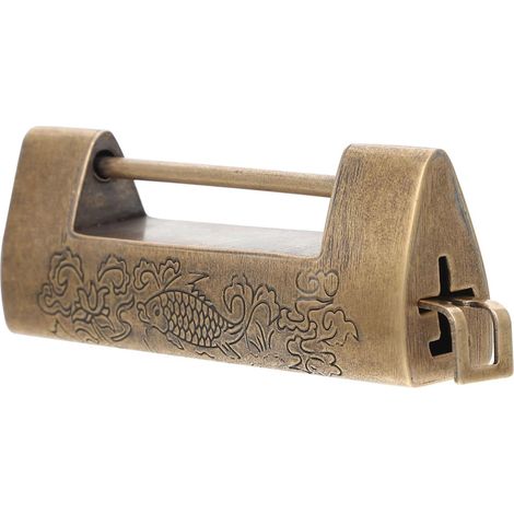 de style r tro antique cadenas chinois ancien pour bo te (1/5)