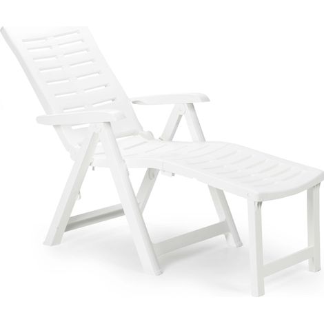 POLTRONA PIEGHEVOLE ARIZONA cm. 109x60x108 h col. Bianco