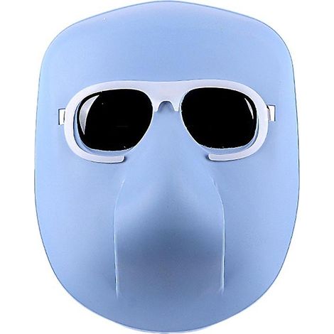 Lunettes de soudage noires avec bandeau élastique pour le soudage à l'arc et au plasma (1/5)