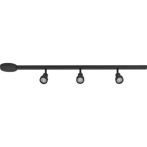 Rail de spot Easy Track, kit extensible de 3 spots de plafond (1/2)