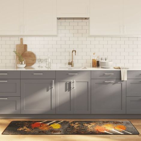 Tapis Salon,Tapis Chambre,Tapis de cuisine multicolore 60x180 cm lavable antidérapant CFW57819 (1/5)