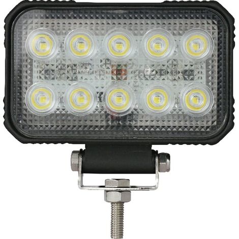 Lampada da lavoro a LED, rettangolare, 15W 1900 lm 10/30V luce diffusa 10 LED Kramp LA10021 (1/5)