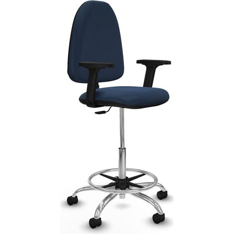 Piqueras y Crespo Bürostuhl Blau Marine Komfort