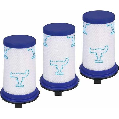 Pack de 3 filtres de rechange pour aspirateur sans fil Rowenta Air Force 360 / X-Pert Essential 260 (1/5)