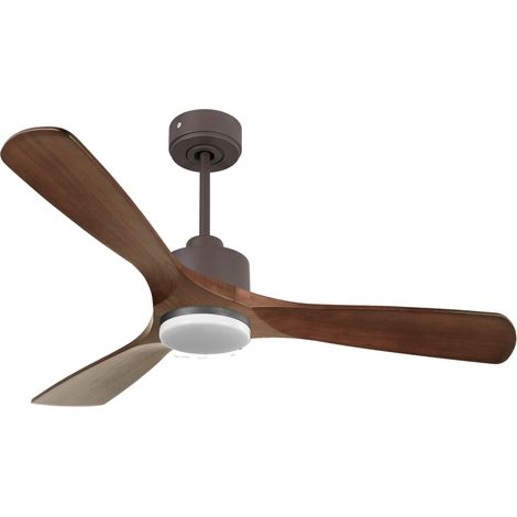 Ouray de Klassfan - Ventilateur de plafond et destratificateur moteur DC basalte pales bois clair 30 à 50 m² OurayDC1P7Sw152 (1/5)