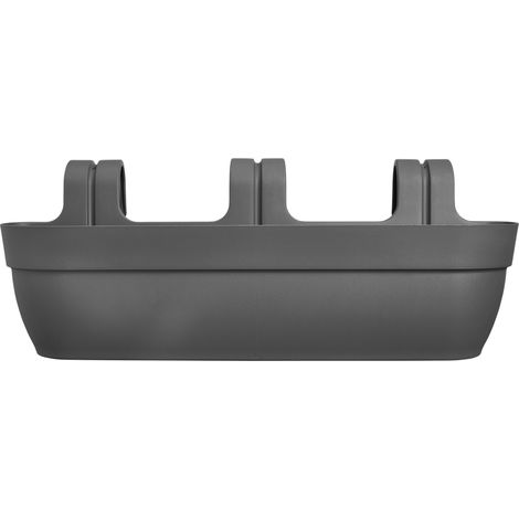 Fioriera Balconiera Vibia Campana Easy Hanger XXL 70cm Antracite ELHO