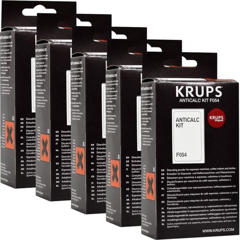 5x Kit de descalcificación Krups F054