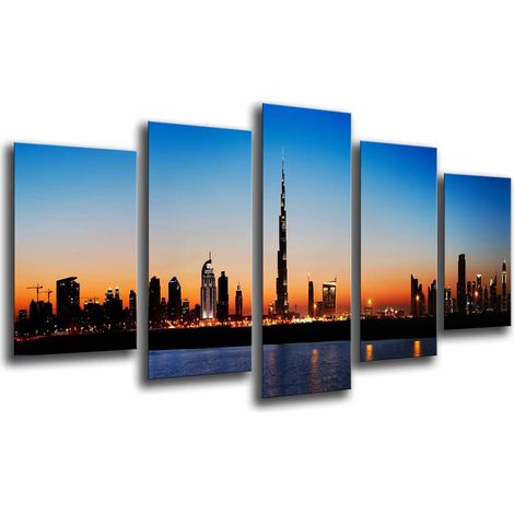 Cadre photo poster photographique multicolore 165 x 62 cm (1/3)