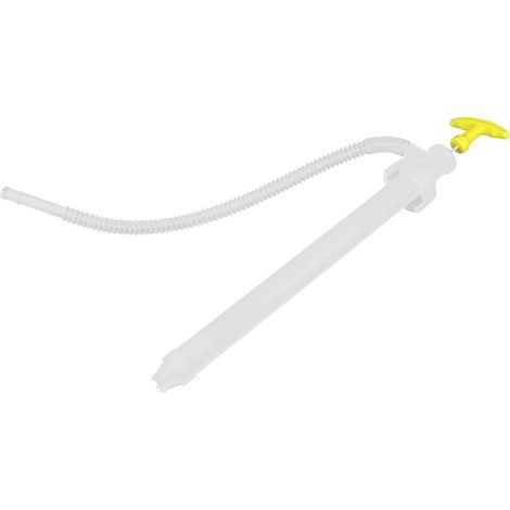 Pompe à siphon pour eau et huile, pompe manuelle résistante aux acides et alcalis, plastique léger, adaptée secteur industriel (1/5)