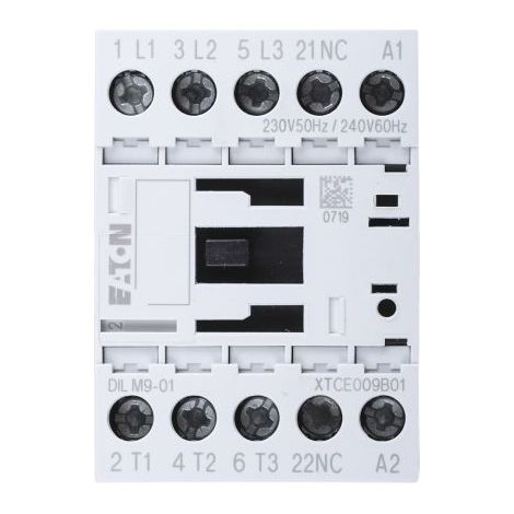 Contacteur Eaton série Eaton Moeller, 3 pôles , 3NO, 9 A, 230 V c.a., 4 kW ( Prix pour 1 ) (1/4)