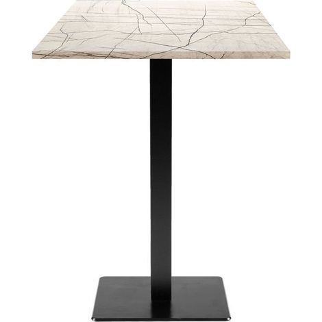 Mange-debout 60 x 60 cm - modèle Milan marbre maia