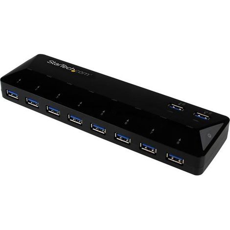 StarTech.com ST103008U2C hub & concentrateur USB 3.2 Gen 1 (3.1 Gen 1) Type-B 5000 Mbit/s Noir (1/3)