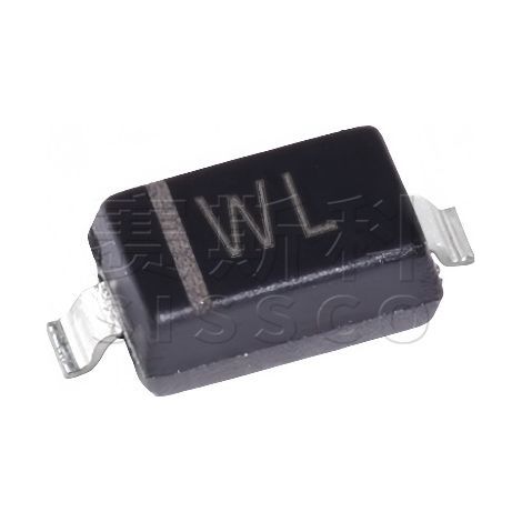Changdian/Changjing BZT52C18 diode, screen-printed WL package, SOD-123 18V Zener diode, electronic component chip, electronic component, 5 pieces, packaged and shipped.