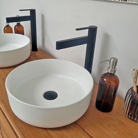 Bonde Clic Clac pour lavabo noire, Click'O (1/5)