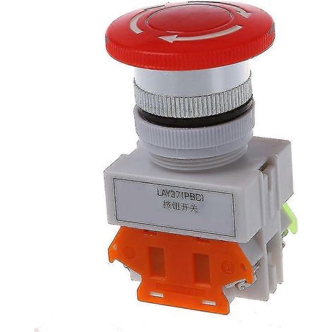 Interrupteur d'arrêt d'urgence 600 V 10 A (1/5)