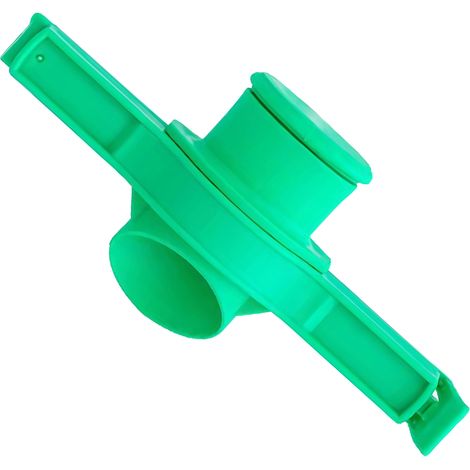 Gewürzverschlussclip, staub- und wasserdicht, mit Deckel für Snackbeutel, ideal für Kaffeetüten, Snackbeutel, Gewürze, Grün (1/5)