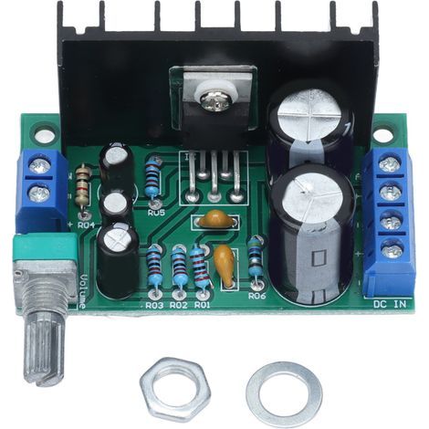 Module amplificateur haut-parleur sonore Mono carte d'amplification de puissance 1 canal 12-24V 5W-120W TDA2050 (1/5)