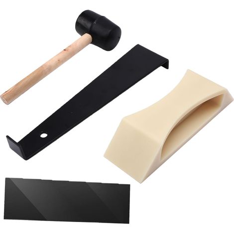 Fugenschließer, Fugenreparaturwerkzeug, geräuscharmer Nylon-Fugenschließer mit breitem Klebepad, waschbar und wiederverwendbar für Parkettböden (1/5)