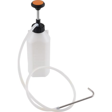 Bomba 1 Litro Manual for Aceite Motor Frenos Transmisión Líquidos Taller (1/5)