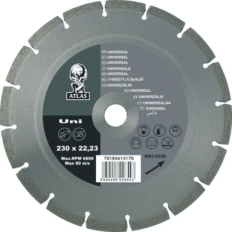 Disque diamant pour TS Atlas Uni, 350 mm (1/2)