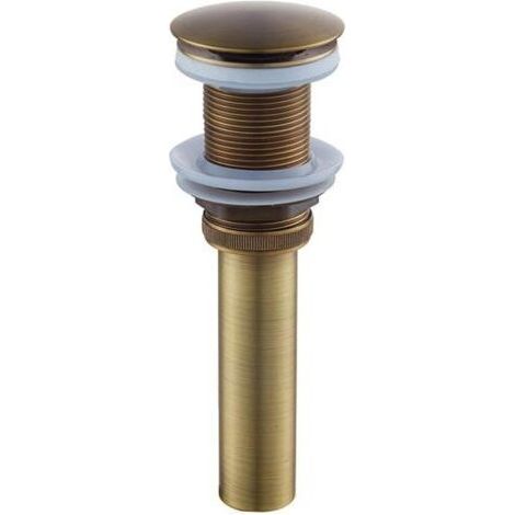 Bouchon de vidange Bouchon d'évier Bouchon de vidange escamotable Bouchon d'évier de salle de bain Bouchon d'évier de salle de bain Bouchon escamotable Vidange de lavabo (1/5)