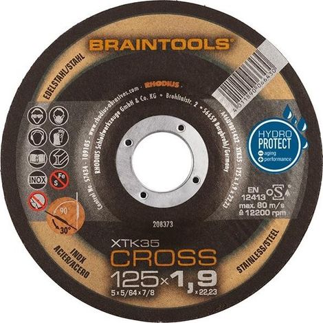 Rhodius XTK 35 disco de corte extra fino 125 mm (1/3)