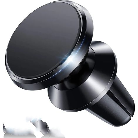 Soporte magnético para teléfono de coche, soporte magnético potente para rejilla de ventilación, soporte giratorio de 360°, compatible con iPhone SE 11 Pro XS Max XR X 8 Plus, Samsung Galaxy Note20 S2