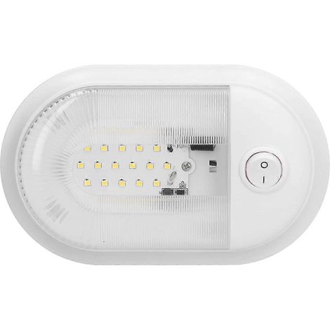 24-LED-Innenraum-Deckenleuchte mit Schalter für Wohnmobile und Boote, 12–24 V, energiesparend und umweltfreundlich (1/5)