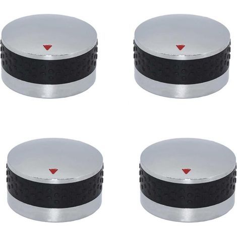 CSPARCV Set mit 4 Universal-Bedienknöpfen für Gasgrill, 50 mm, für Herd/Backofen/Grill (50 mm) (1/5)