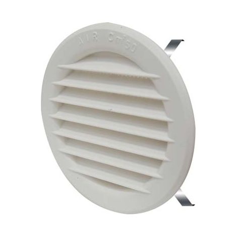 BOCCHETTA AERAZIONE POLISTIRENE TONDA + MOLLE - CF=PZ 2 MM 80/120- 5 confezioni