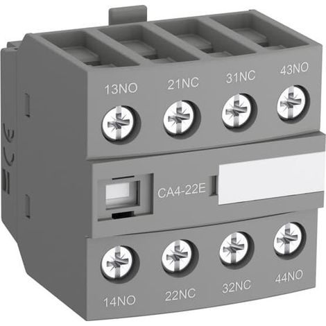 Contact Aux. frontal 2NO+2NF pour Relais Nf 1SBN010140R1222 ABB H313024