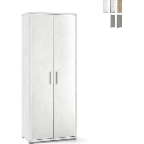 mobile 2 ante ossido bianco, 71x182x41 cm (1/4)