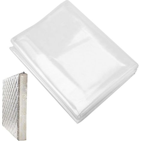 Housse de matelas 240150cm, Protège-matelas robuste 160x200 pour 70x140 90 x 200 100x200 140x200cm, Couvre-matelas 140x200, Protection imperméable pour matelas, Protection contre l'humidité (1/5)
