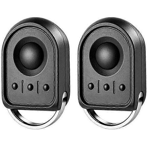 Compatible avec la télécommande sans fil à code tournant 4 canaux Somfy 1870879 KeyGo RTS 433,92 MHz pour porte de garage (2 unités) (1/5)