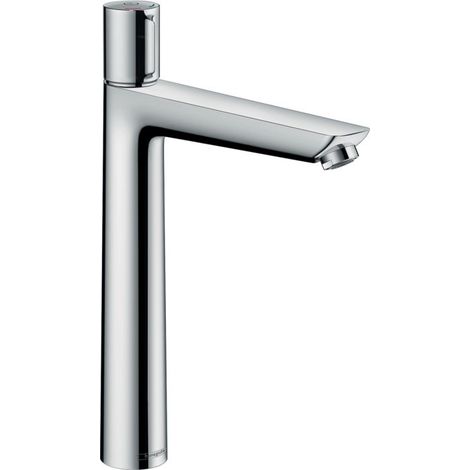 Hansgrohe Talis Select E - Waschtischarmatur 240, Knopfdruck Bedienung, verchromt 71753000 (1/5)