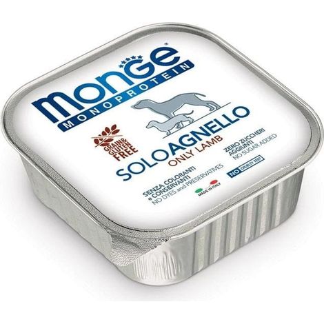 Agneau monoprotéiné Monge Dog Solo 150 g