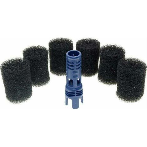Buse anti-projection RTGPT avec 6 brosses en mousse pour robot piscine Polaris 280. équivalent à la Tail Sweep Pro TSP10S (1/5)