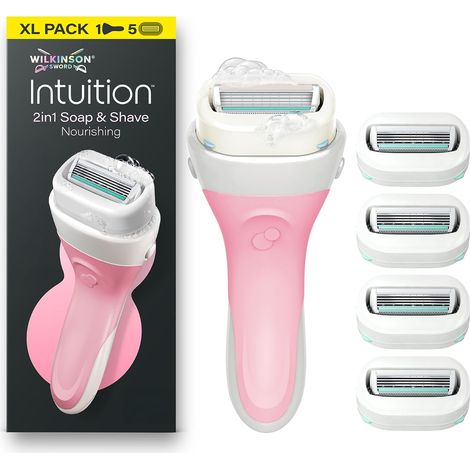 Intuition Soap and Shave Nourishing pour femme, 5 recharges (1/5)