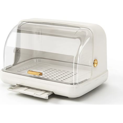 Égouttoir de rangement pour biberons blanc moyen