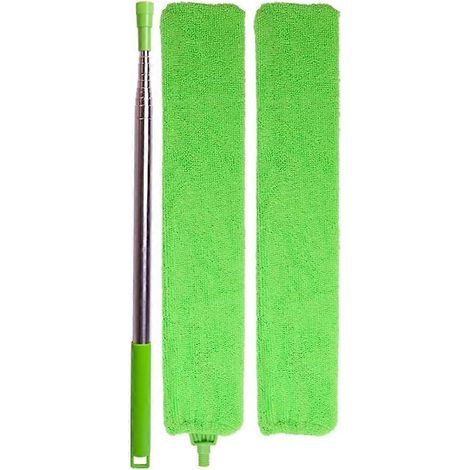 Retractable Gap poussière nettoyeur pour Under appareils, plat plumeau avec télescopique Pole (1/5)