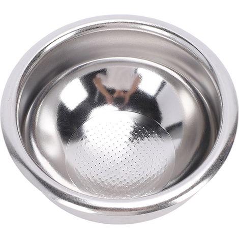 Panier à café Ortviai 58mm Acier Inoxydable Sphérique Haute Précision pour Machine Expresso Professionnelle Extraction Uniforme (1/5)