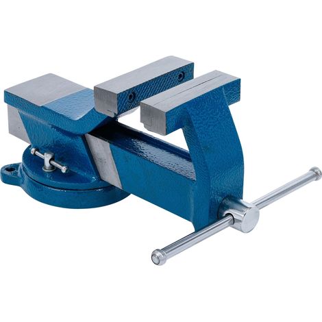 BGS tornillo de banco de acero forjado 100 mm mordazas 58110 (1/4)
