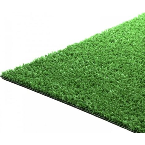 Prato sintetico 7mm calpestabile finta erba tappeto manto giardino esterno 1x5mt STI