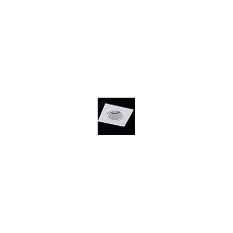 Anneau d'encastrement carré oniro l.9,3xl.9,3xh.2,9cm polycarbonate (pc) white