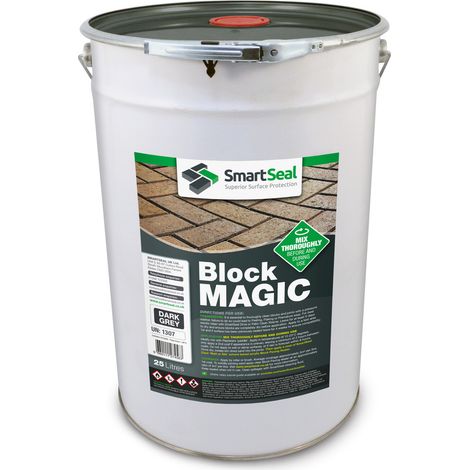 Block Magic - DARK GREY - 25 Litres