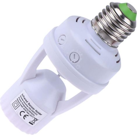 à induction E27 détecteurs de mouvement à vis adaptateur d