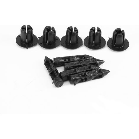 Garnitures de goupille de poussée, 100 pièces clip de garniture de porte en plastique solide pratique pratique pour le remplacement d'accessoires automobiles Suzuki